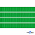 Репсовая лента 019, шир. 6 мм/уп. 50+/-1 м, цвет зелёный - купить в Воткинске. Цена: 87.54 руб.
