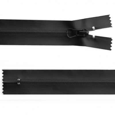 Молния водонепроницаемая PVC Т-7, 18 см, неразъемная, цвет чёрный - купить в Воткинске. Цена: 21.20 руб.