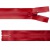 Молния водонепроницаемая PVC Т-7, 20 см, неразъемная, цвет (820)-красный - купить в Воткинске. Цена: 21.56 руб.
