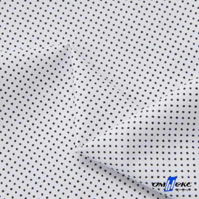 Ткань сорочечная Этна, 120 г/м2, 58% пэ,42% хл, (арт.112) принтованная, шир.150 см, горох - купить в Воткинске. Цена 356.25 руб.