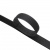 Липучка с покрытием ПВХ, шир. 25 мм (упак. 25 м), цвет чёрный - купить в Воткинске. Цена: 14.93 руб.