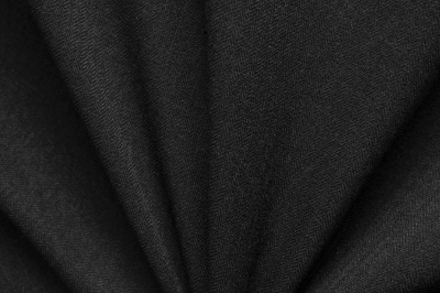Ткань костюмная 21699 1144/1178, 236 гр/м2, шир.150см, цвет чёрный - купить в Воткинске. Цена 455.40 руб.