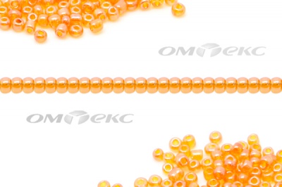 Бисер (TL) 11/0 ( упак.100 гр) цв.109В - оранжевый - купить в Воткинске. Цена: 44.80 руб.