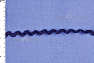 Тесьма плетеная "Вьюнчик"/т.синий - купить в Воткинске. Цена: 48.52 руб.