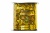 Пайетки "ОмТекс" на нитях, SILVER SHINING, 6 мм F / упак.91+/-1м, цв. 48 - золото - купить в Воткинске. Цена: 356.19 руб.