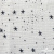 Ткань Муслин принт, 100% хлопок, 125 гр/м2, шир. 140 см, #2308 цв. 9 белый морская звезда - купить в Воткинске. Цена 413.11 руб.