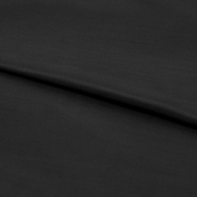 Ткань подкладочная Таффета, антист., 54 гр/м2, шир.150см, цвет чёрный - купить в Воткинске. Цена 60.40 руб.