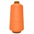 Нитки текстурированные некручёные 457, намот. 15 000 м, цвет оранжевый - купить в Воткинске. Цена: 204.10 руб.