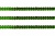 Пайетки "ОмТекс" на нитях, SILVER-BASE, 6 мм С / упак.73+/-1м, цв. 4 - зеленый - купить в Воткинске. Цена: 484.77 руб.