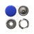 Кнопка рубашечная (закрытая) 9,5мм - эмаль, цв.168 - голубой - купить в Воткинске. Цена: 4.77 руб.