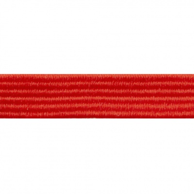 Резиновые нити с текстильным покрытием, шир. 6 мм ( упак.30 м/уп), цв.- 86-красный - купить в Воткинске. Цена: 155.22 руб.