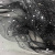 Сетка Фатин Глитер Спейс, 12 (+/-5) гр/м2, шир.150 см, 16-167/черный - купить в Воткинске. Цена 184.03 руб.