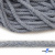 Шнур плетеный d-6 мм круглый, 70% хлопок 30% полиэстер, уп.90+/-1 м, цв.1086-голубой - купить в Воткинске. Цена: 588 руб.