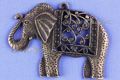 Декоративный элемент для творчества из металла "Слон"  - купить в Воткинске. Цена: 26.66 руб.