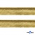 Кант атласный 136, шир. 12 мм (в упак. 65,8 м), цвет золото - купить в Воткинске. Цена: 437.50 руб.