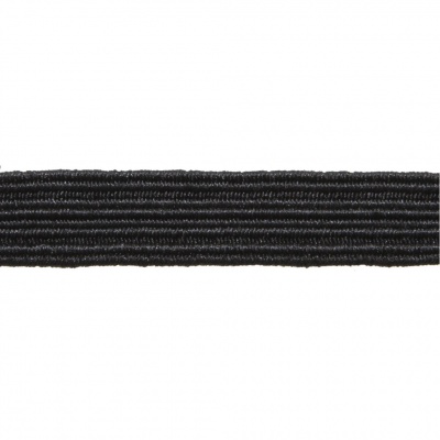Резинка продежка С-52, шир. 7 мм (20 шт/10 м), цвет чёрный - купить в Воткинске. Цена: 1 338.93 руб.