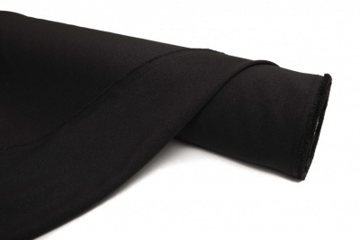 Ткань костюмная 24880 2022, 220 гр/м2, шир.150см, цвет чёрный - купить в Воткинске. Цена 451 руб.