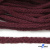 Шнур плетеный d-6 мм круглый, 70% хлопок 30% полиэстер, уп.90+/-1 м, цв.1070-бордовый - купить в Воткинске. Цена: 588 руб.